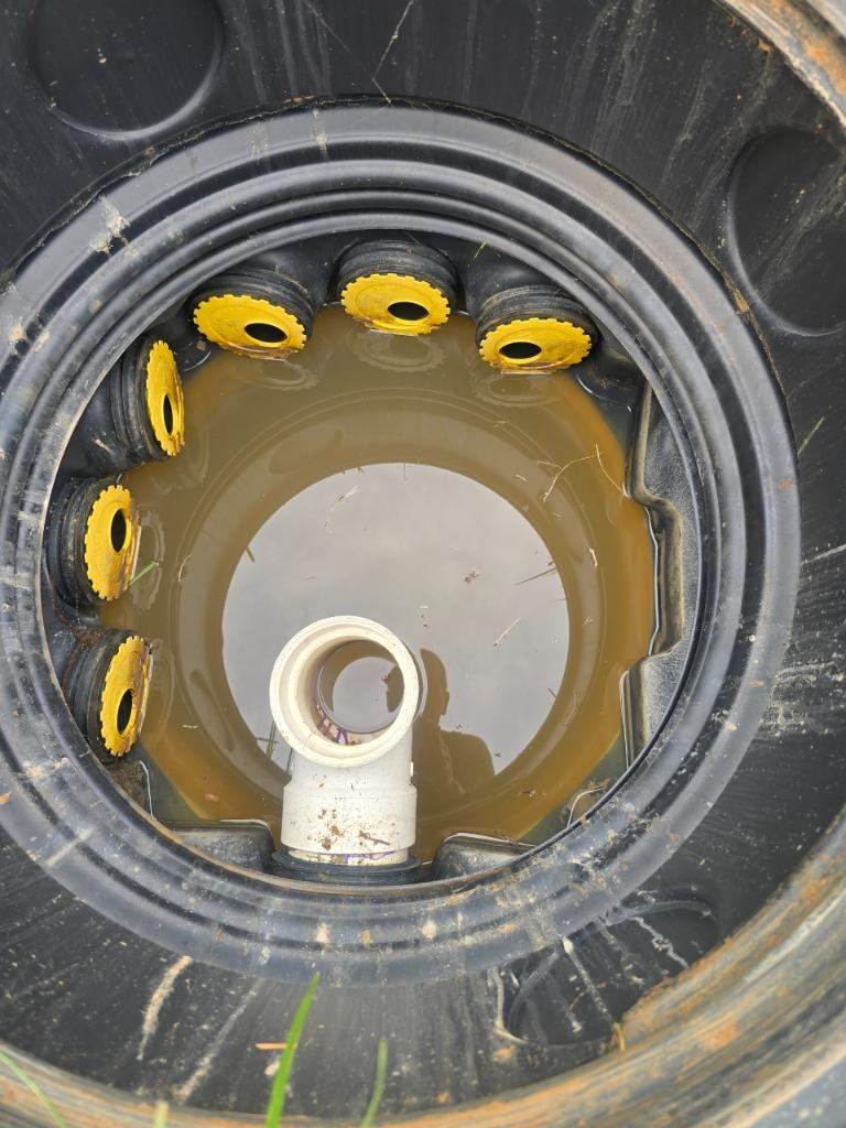 A&M Septic Service team at work